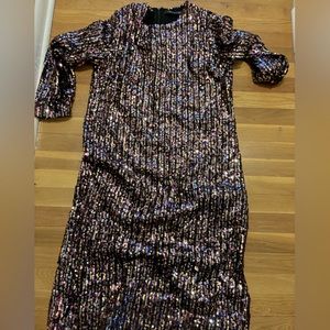 NWOT Zara Sequin Dress